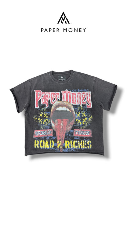 FORTUNE BLACK TEE PAPER MONEY