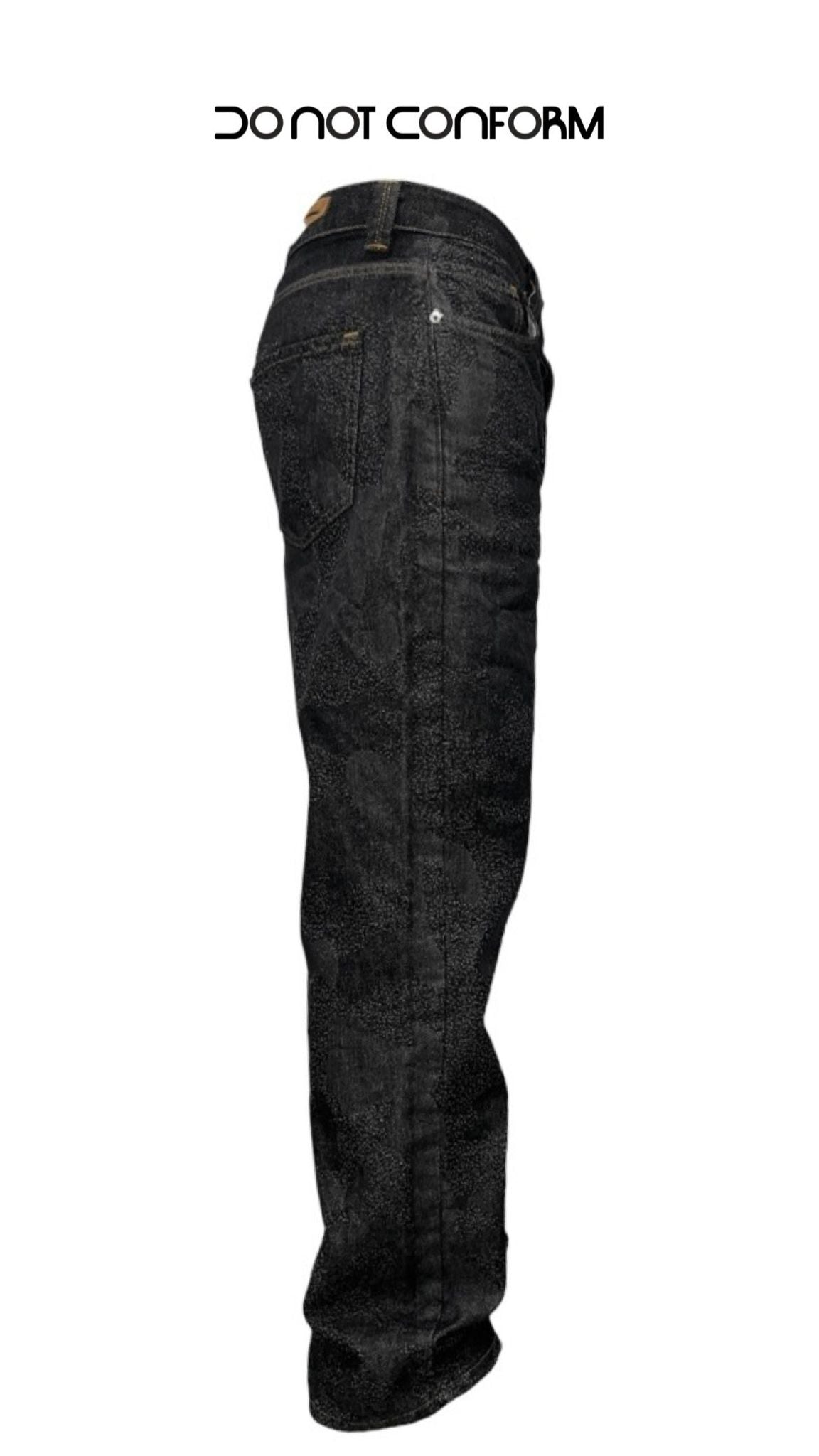 BAGGY GREY DIRTY PIXEL CAMO 2614