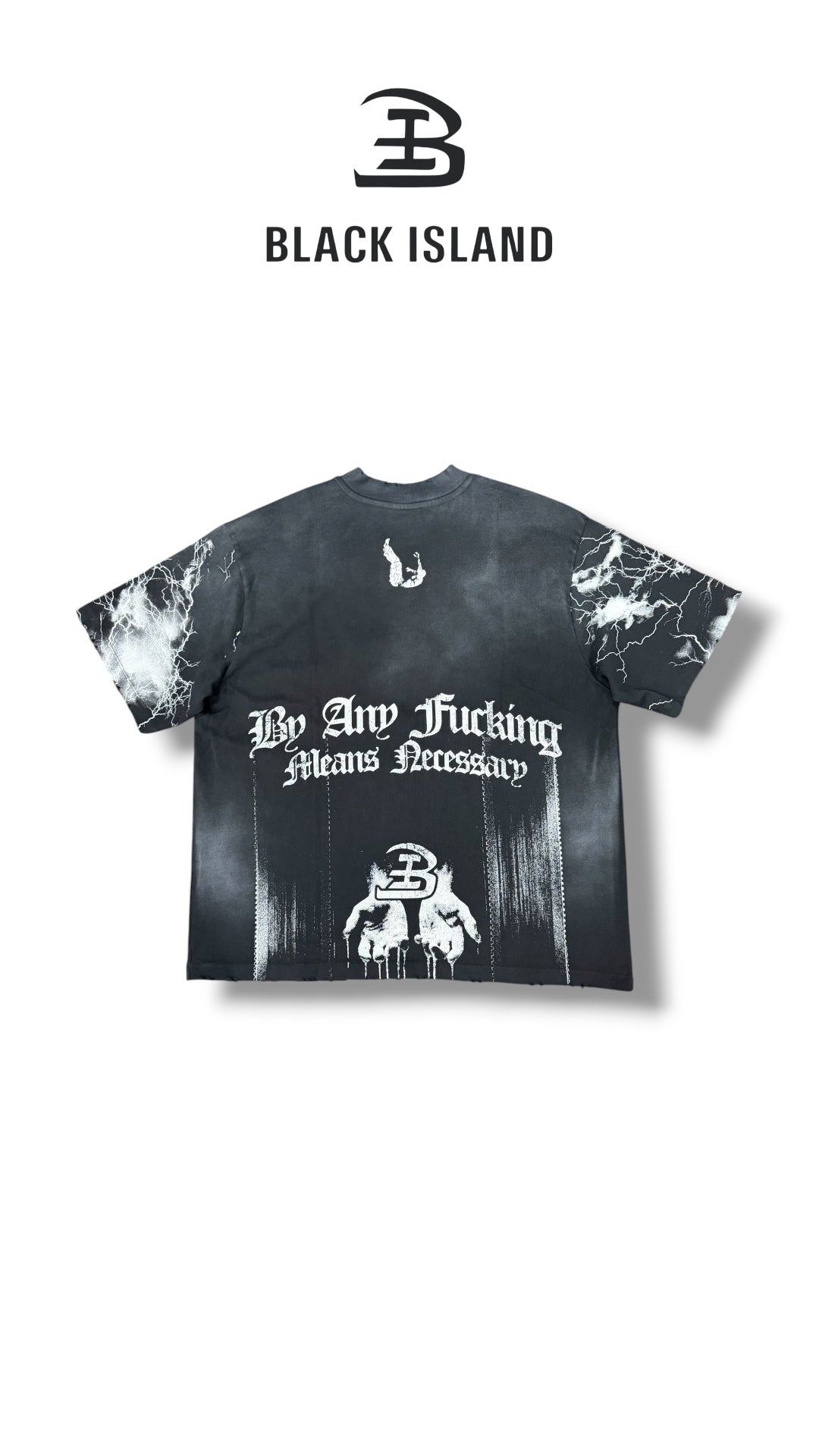 BOXER BLACK TEE BLACK ISLAND 2003
