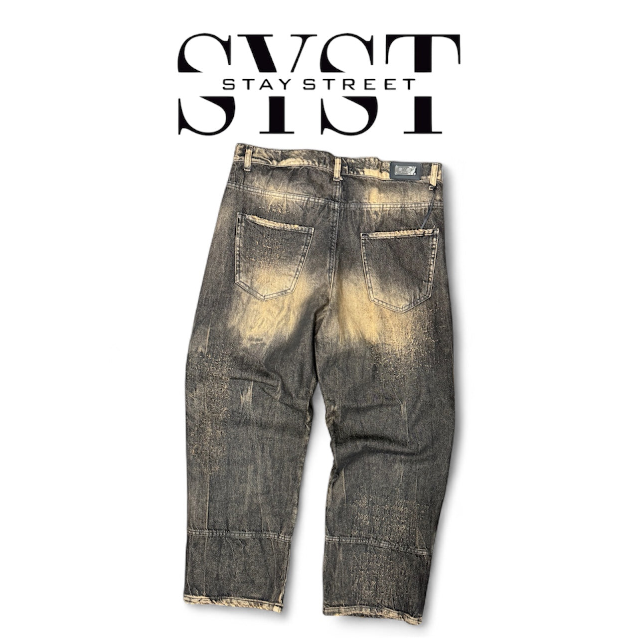 BAGGY ABRASIONI SABBIATO