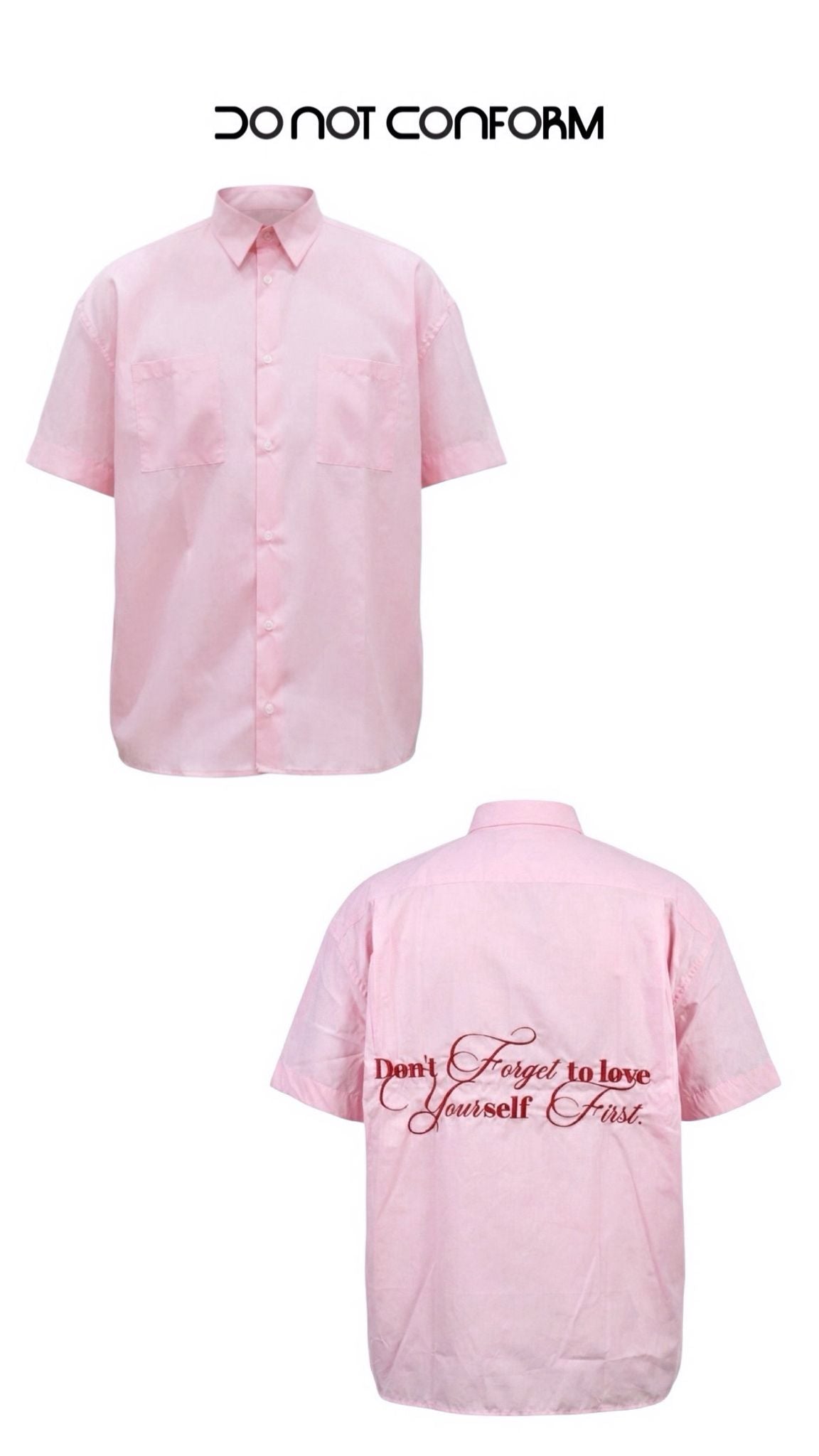 OVER SHIRT PINK TO LOVE 1316