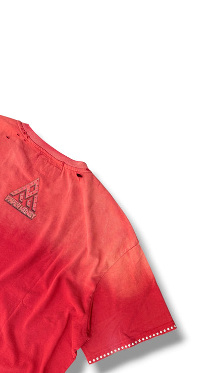 PAPER MONEY RED ROLLING 247 TEE