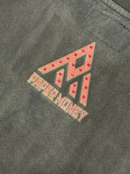 PAPER MONEY BLACK ROLLING 247 TEE