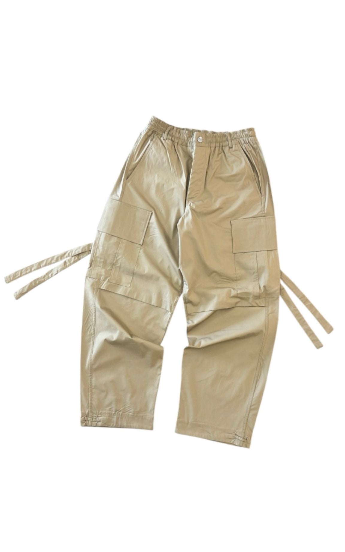 BEIGE COORDSET DOUBLE POCKET