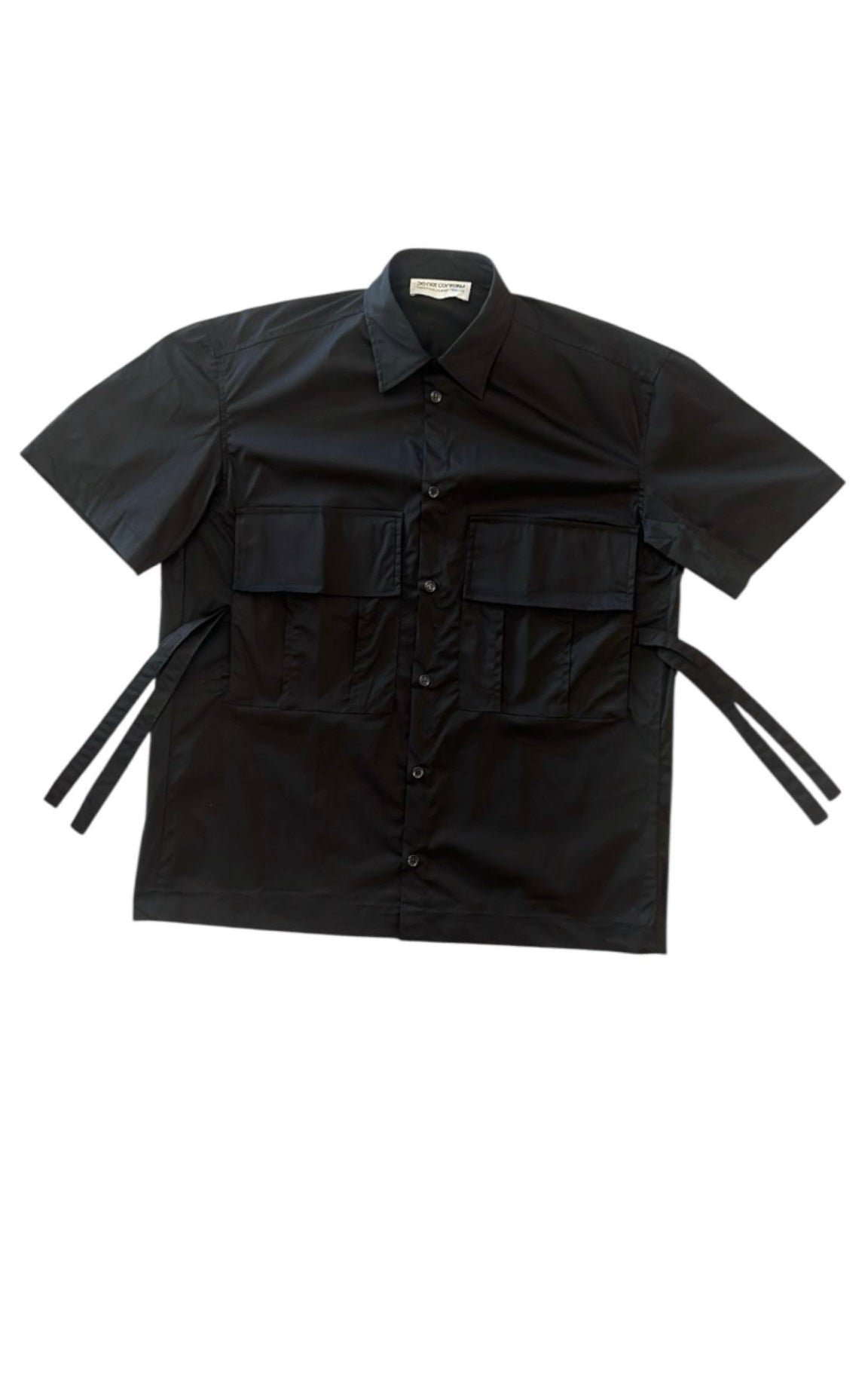 BLACK COORDSET DOUBLE POCKET