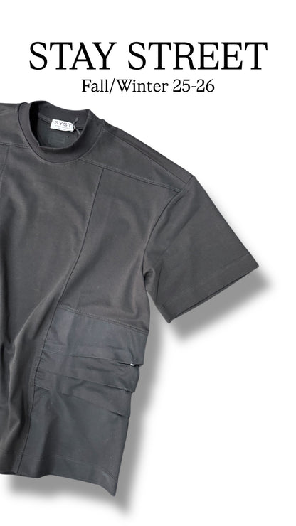 CIAPPA DETAIL BLACK TEE