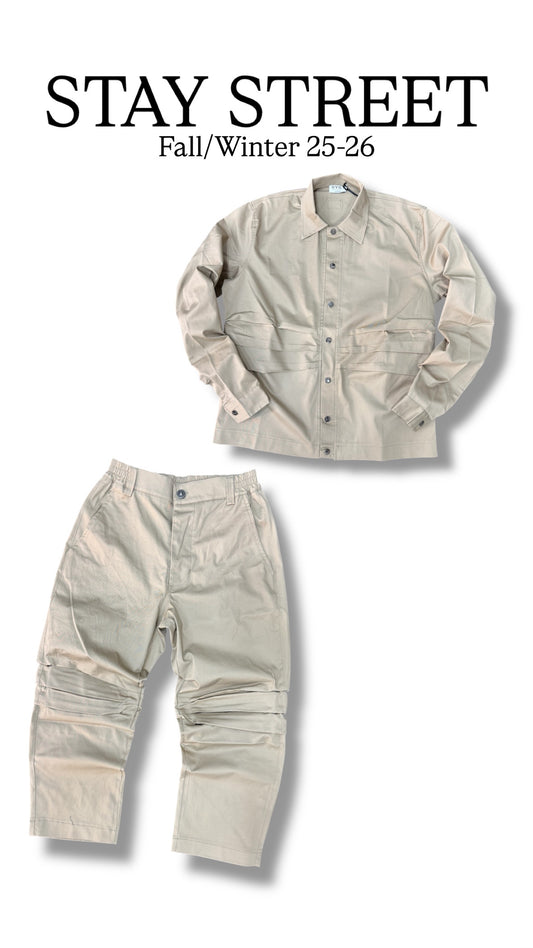 BEIGE COORDSET SYST CIAPPA DETAIL