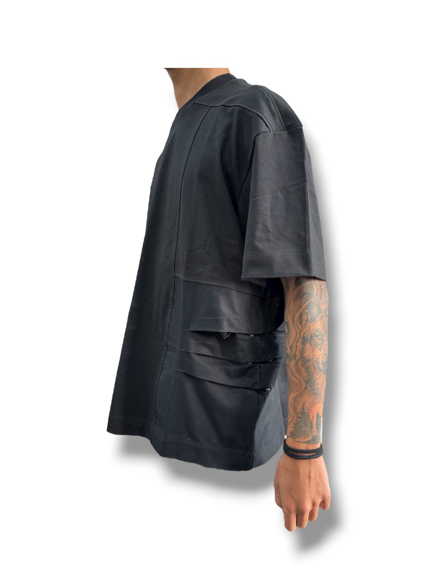 CIAPPA DETAIL BLACK TEE