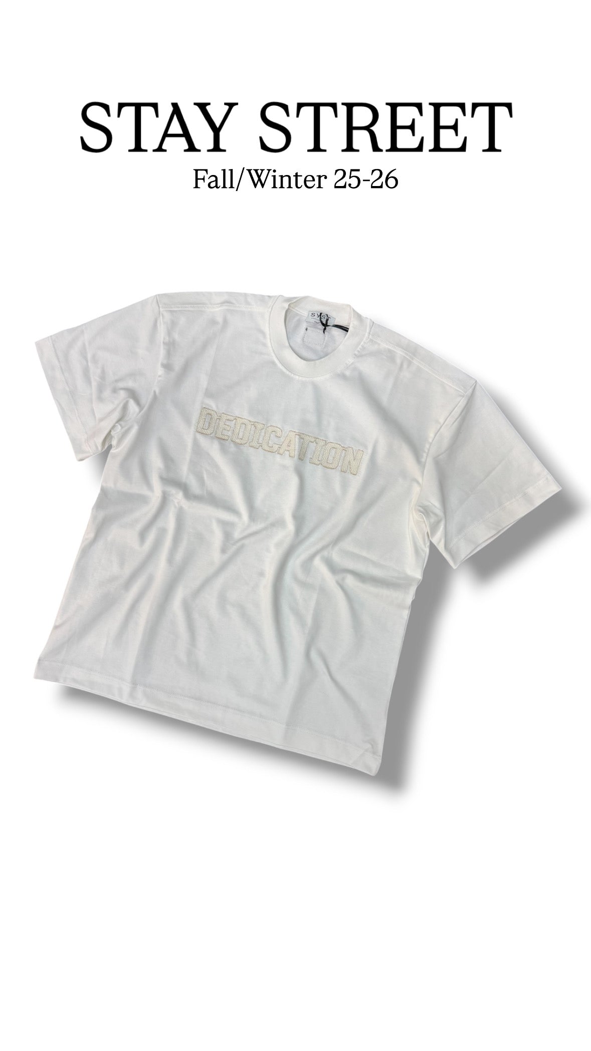 DEDICATION WHITE TEE