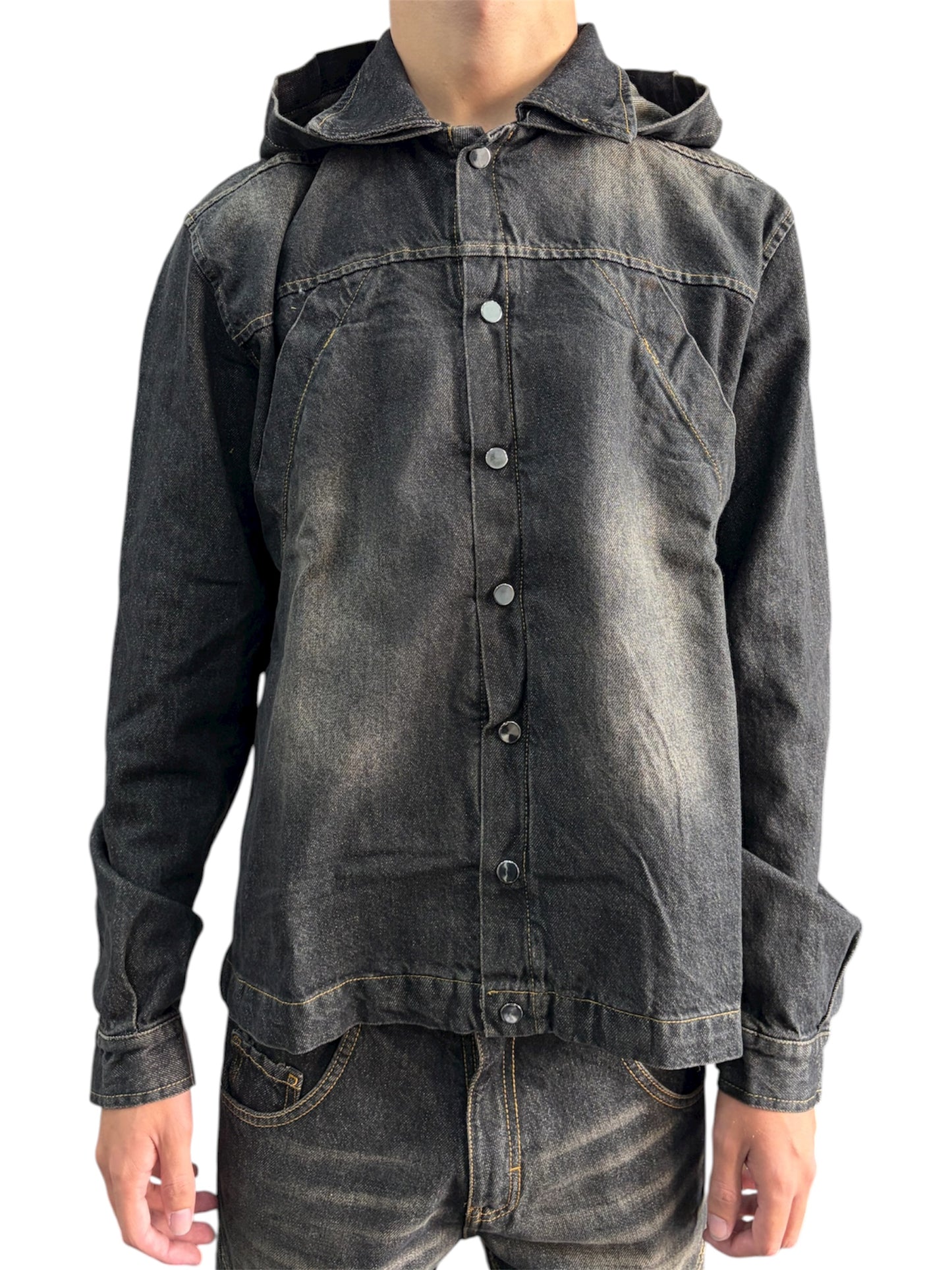 DENIM COORDSET MULTIPOCKET