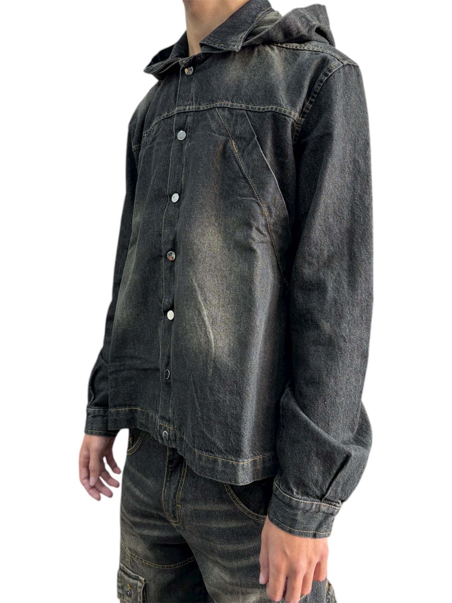 DENIM COORDSET MULTIPOCKET