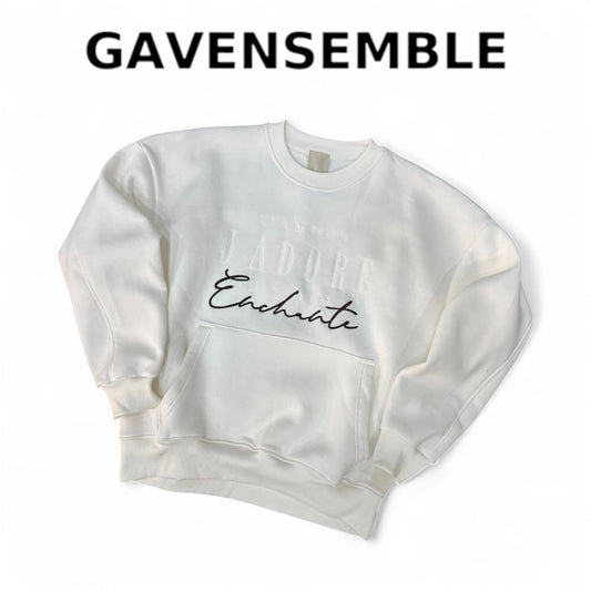 HOODIE L’AMOUR JADORE CREAM