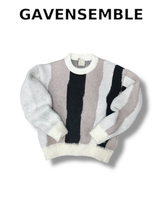 VERTICAL STRIPES SWEATER