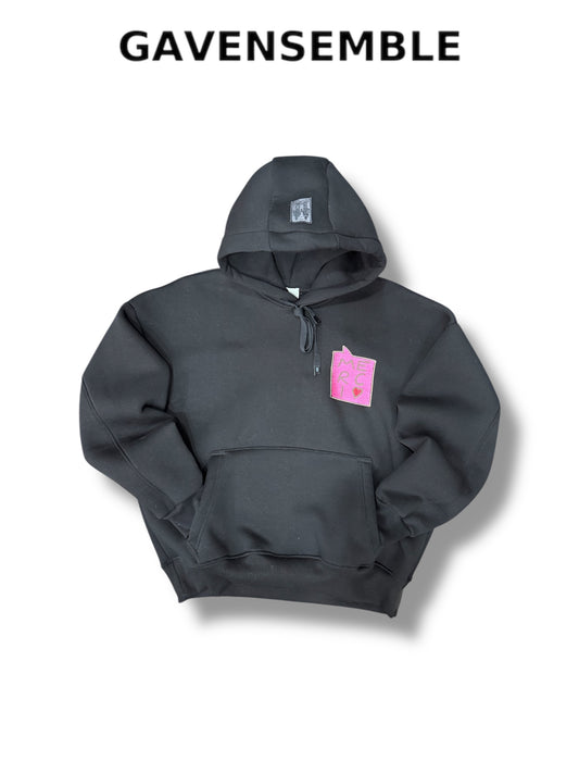 HOODIE MERCI BLACK