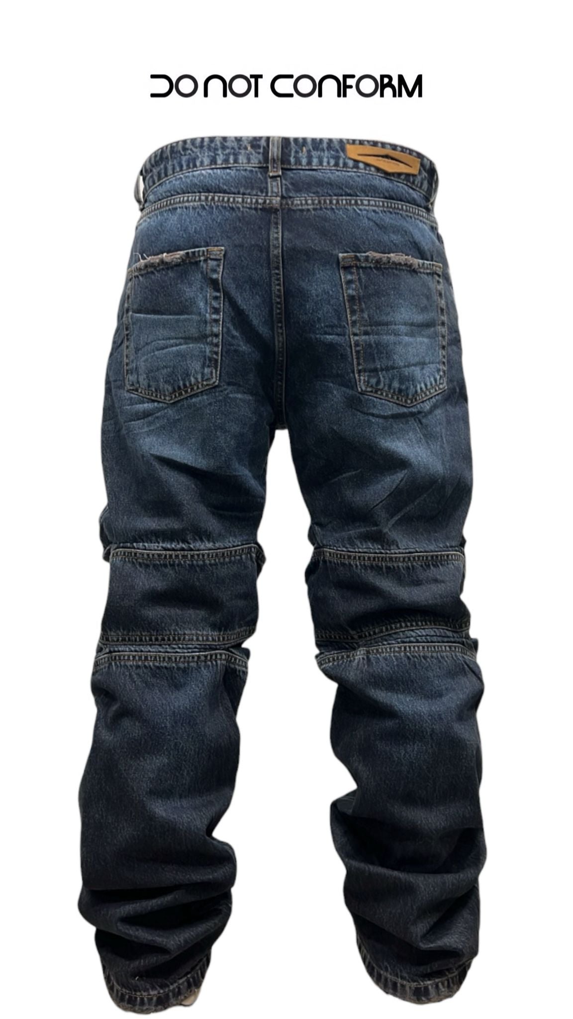 KNEE PROCESSING BLUE BAGGY