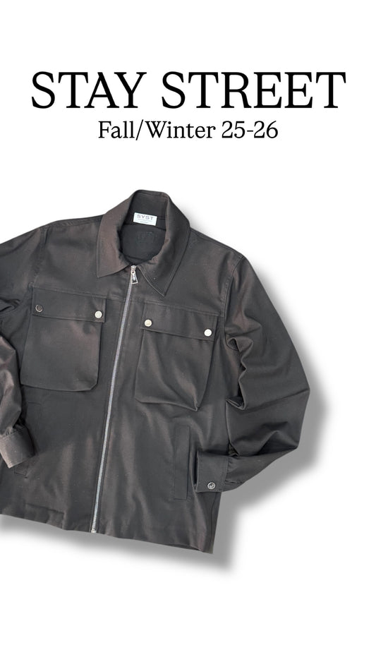 BLACK COORDSET SYST DOUBLE POCKET