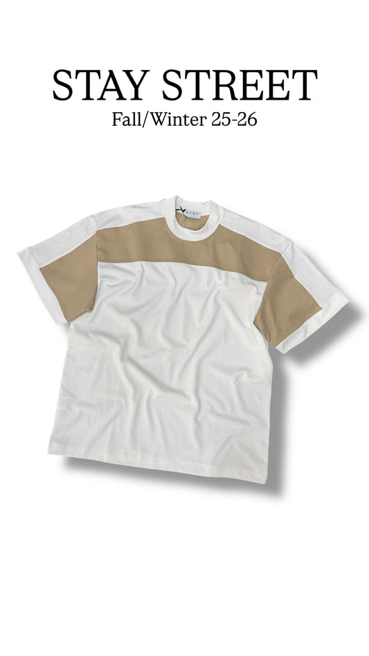 DOUBLE FABRIC TEE